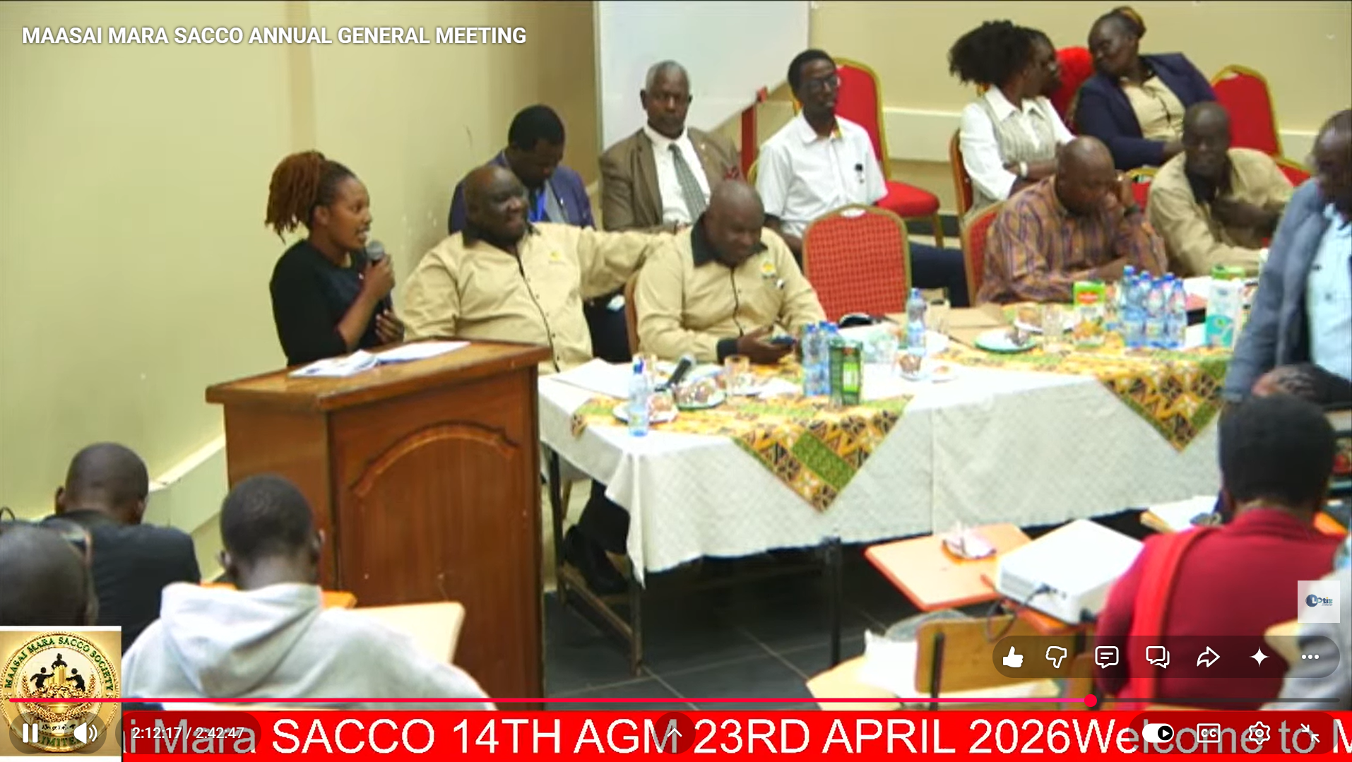 MM SACCO's 14th Annual General Meeting (AGM)